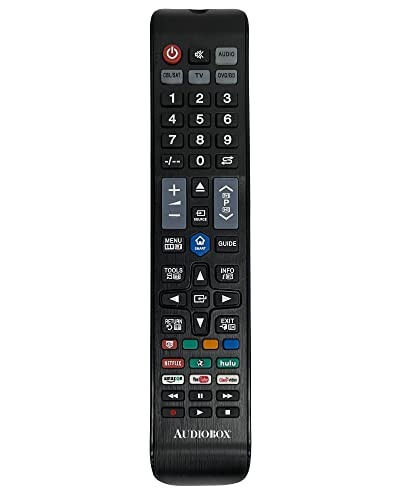 NEW 10-in-1 Universal Smart Remote Control for Smart TVs, Roku, DVD Players, Amplifiers - Dedicated App Buttons for Netflix, Hulu, and YouTube - 1