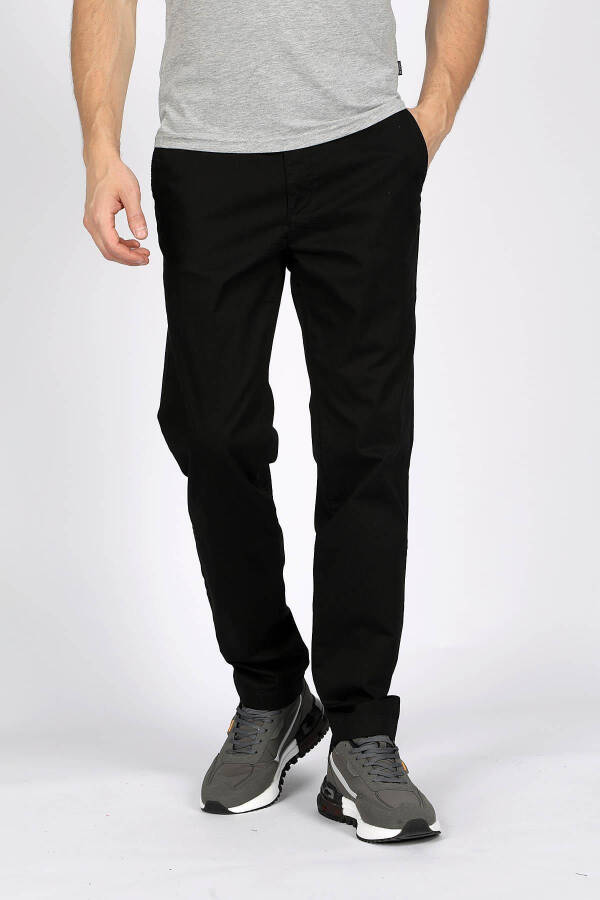 New Chıno 2 Men's Woven Pants Black - 19