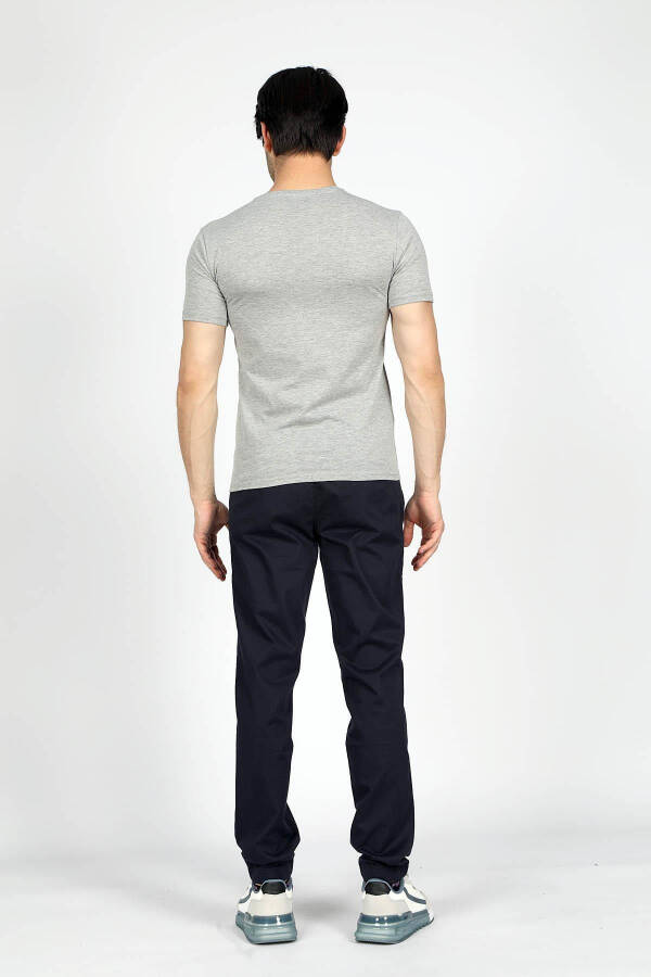 New Chıno 2 Men's Woven Pants Navy - 7