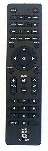 New Nettech XRT100 Universal Remote Control for All VIZIO Brand TV, Smart TV - 1 Year Warranty - 1