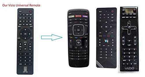 New Nettech XRT100 Universal Remote Control for All VIZIO Brand TV, Smart TV - 1 Year Warranty - 2