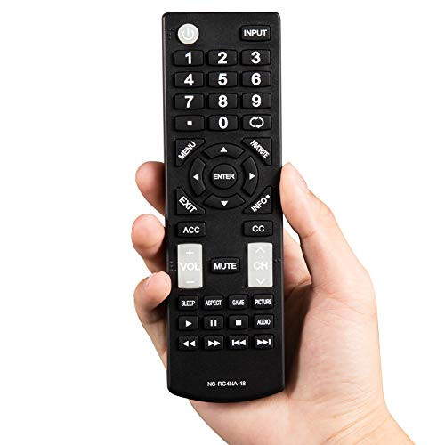 New NS-RC4NA-18 Universal Replacement Remote Control Fit for Insignia TVs - 3