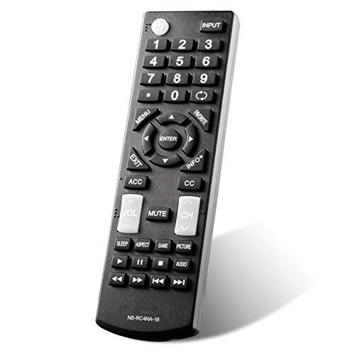 New NS-RC4NA-18 Universal Replacement Remote Control Fit for Insignia TVs - 4