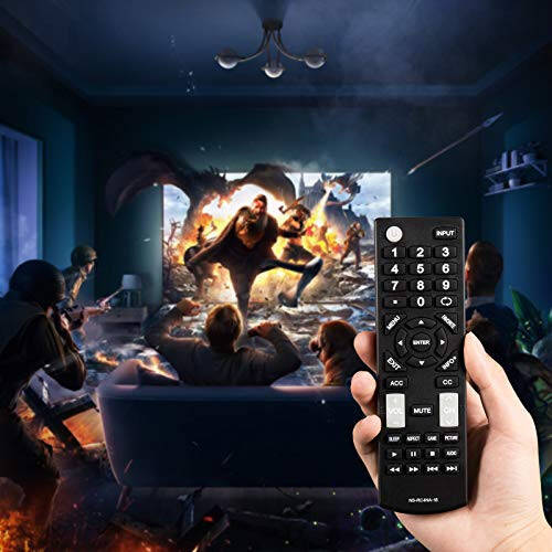 New NS-RC4NA-18 Universal Replacement Remote Control Fit for Insignia TVs - 5