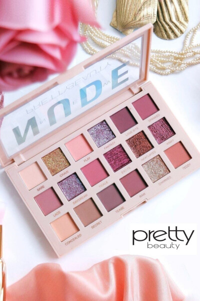 New Nude 18-Color Eyeshadow Palette - 2