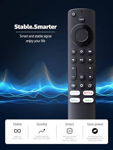 New Remote Control for All Insignia Toshiba Smart TV, Hisense Smart TV, Universal Replacement for AMZ Omni TV and AMZ 4-Series Smart TVs (Not for TV Stick and Box) with 4 Shortcut Keys - (2 Pack) - 11