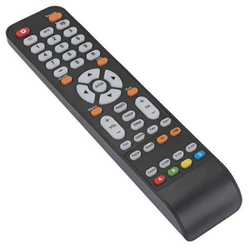 New Replacement Remote Control fit for Sceptre LED HDTV TV E195BV-SHDE E165BV-HD X425BV-FHD X425BV-FHD3 E195BV-SHDC E195BVSHDE E165BVHD X425BVFHD X425BVFHD3 E195BVSHDC E19 E24 Models - 3