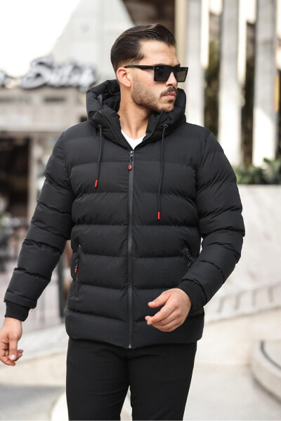 New Season Inner Furry Puffer Jacket - 1