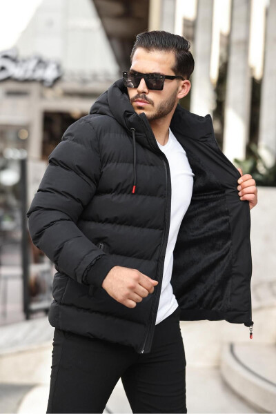 New Season Inner Furry Puffer Jacket - 2