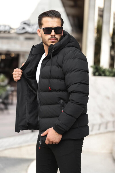 New Season Inner Furry Puffer Jacket - 3