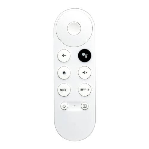 New Universal Remote Control Compatible with Google Chromecast 4k Snow(Remote Control ONLY), Voice Remote Control for G9N9N/GA01409-US/GA01919-US/GA01920-US/GA01923-US/GA02463-US/GA02464-US - 1