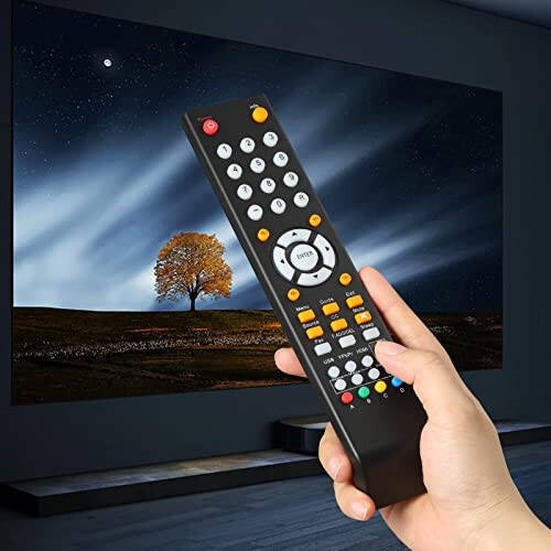 New Universal Replacement Remote Control Compatible with All Sceptre TV LED HDTV - 7