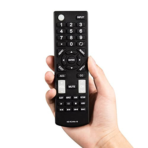 New Universal Replacement Remote Control Fit for All Insignia TVs One Year Warranty - 4