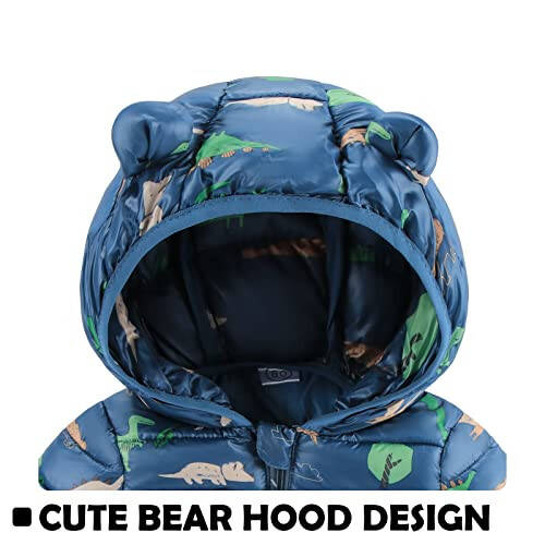 Newborn baby boy girl jacket winter clothes sweater outfit toddler puffer coat - 3