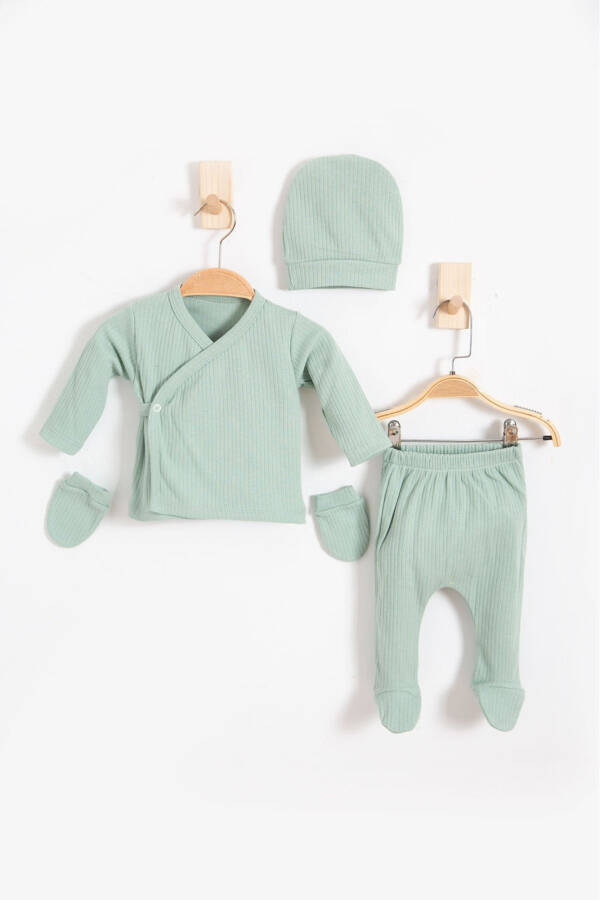 Newborn Baby Boy Hospital Discharge Set - 1