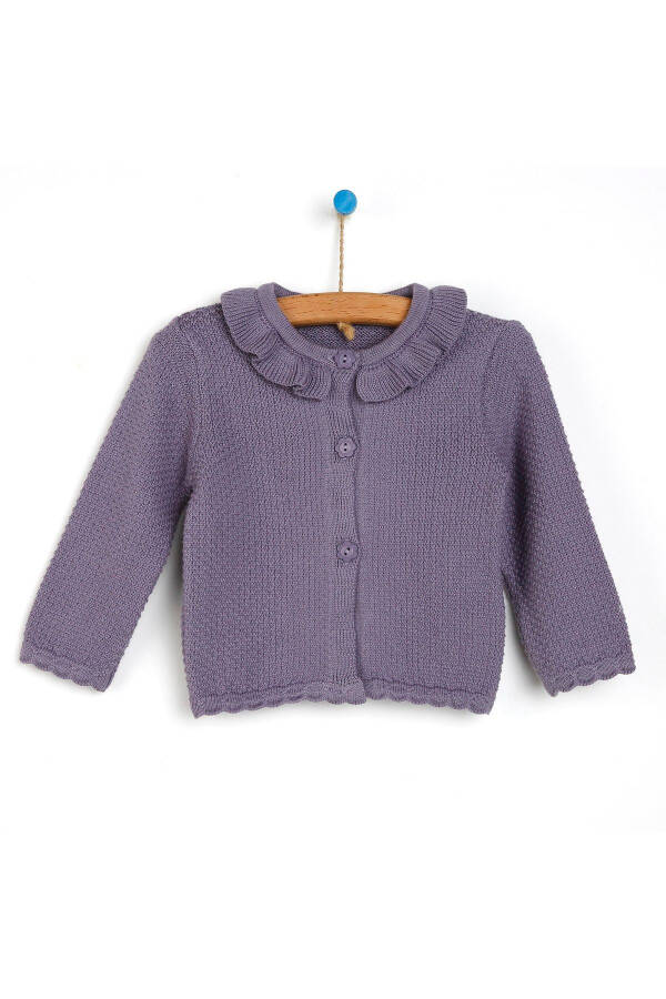 Newborn Baby Girl Knit Cardigan - 1