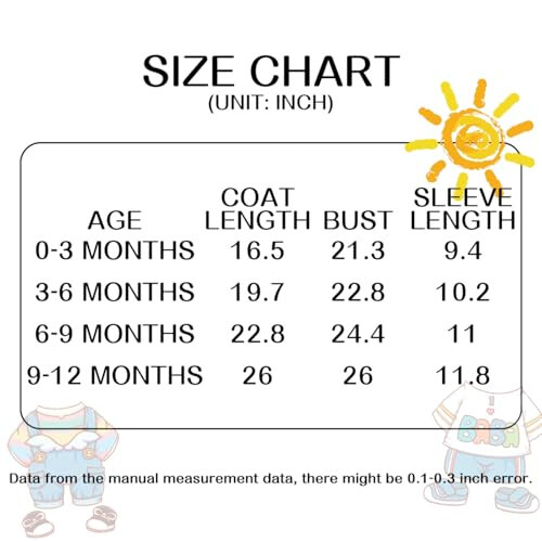 Newborn Boy Snowsuit Suit Onesie Baby Warm Clothes 0-3 Months Toddler Bear Coat - 7