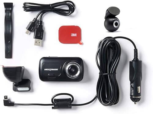 Nextbase 222XR 1080p Dash Cam + Rear Cam HD - Parking Mode, Night Vision, Automatic Loop Recording and File Protection - 8