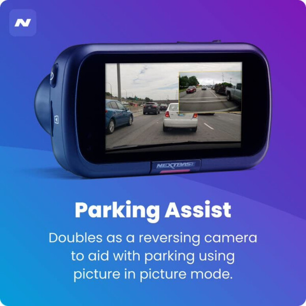 Nextbase 222XR 1080p Dash Cam + Rear Cam HD - Parking Mode, Night Vision, Automatic Loop Recording and File Protection - 4