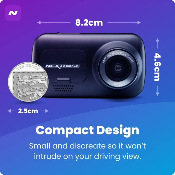 Nextbase 222XR 1080p Dash Cam + Rear Cam HD - Parking Mode, Night Vision, Automatic Loop Recording and File Protection - 6