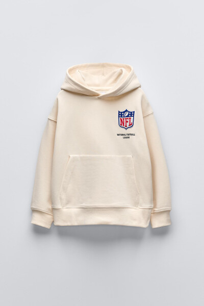 NFL © Hooded Sweatshirt - Ecru - 2