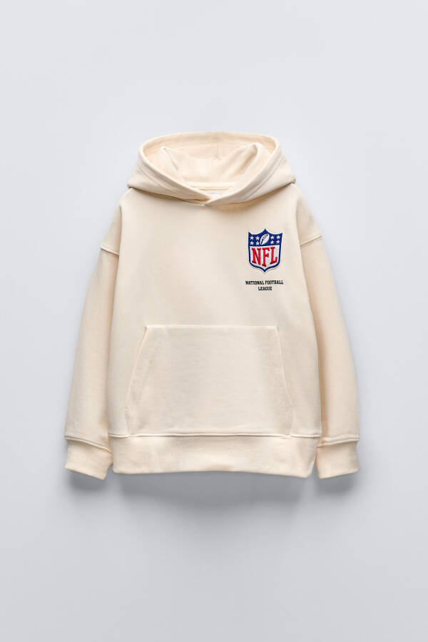 NFL © Hooded Sweatshirt - Ecru - 2