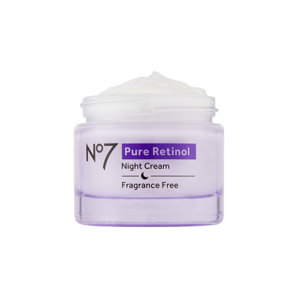 No7 Collagen Peptitleri ve Bisabolol ile Saf Retinol Gece Onarım Kremi, Tüm Cilt Tipleri, 1,69 oz - 11