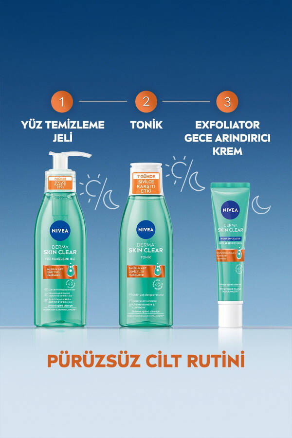 Ночной отшелушивающий крем Derma Skin Clear 40ml - 10