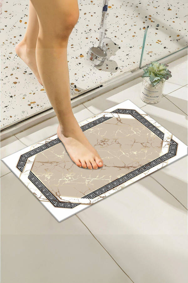 Non-Slip, Washable Sink Front Mat, Bathroom Mat, Shower Cabin Front Mat (20) - 13