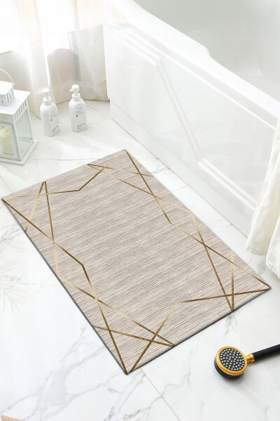 Non-Slip, Washable Sink Front Mat, Bathroom Mat, Shower Cabin Front Mat (21) - 3