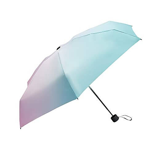 NOOFORMER mini Travel sun&rain Umbrella - Lightweight Compact Parasol Umbrellas with 95% UV Protection for Men Women Multiple Colors - 3