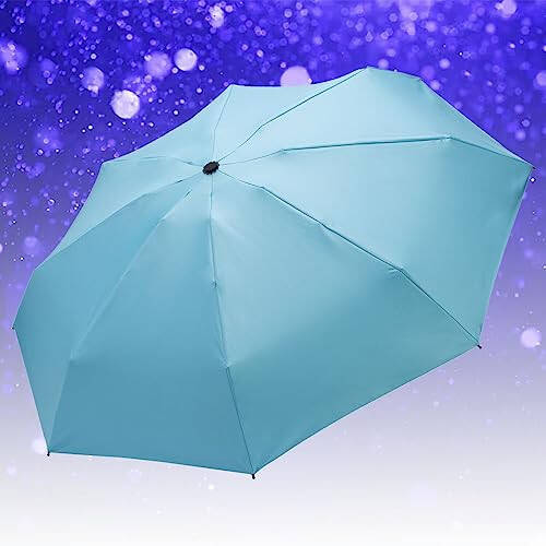 NOOFORMER mini Travel sun&rain Umbrella - Lightweight Compact Parasol Umbrellas with 95% UV Protection for Men Women Multiple Colors - 4