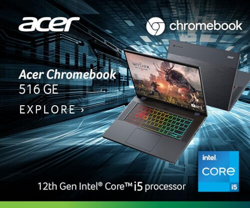 Ноутбук Acer Chromebook 516 GE для облачного гейминга | 16.0