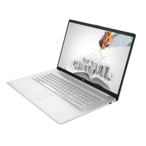 Ноутбук HP 17 Business, 17.3” HD+ дисплей, процессор Intel Core i3-1125G4 11-го поколения, 32 ГБ ОЗУ, 1 ТБ SSD, Wi-Fi, HDMI, веб-камера, Windows 11 Pro, Серебристый - 3