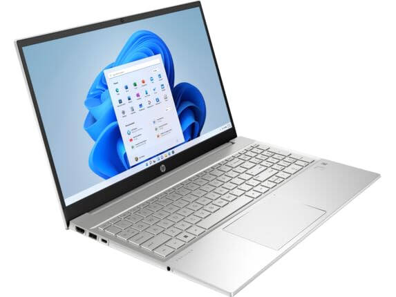 Ноутбук HP Pavilion 15, процессор Intel Core i7-1255U 12-го поколения, 32 ГБ ОЗУ, 1 ТБ SSD, 15,6