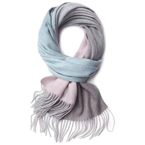 Novawo Wool Scarf Soft Warm Winter Scarves Wraps for Women and Unisex - 1