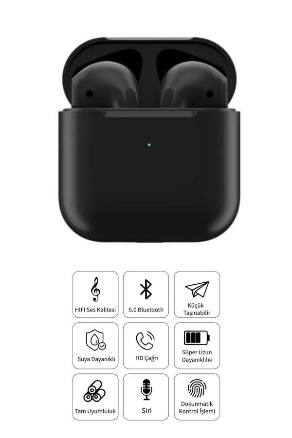 Новые Pro 5 Plus Bluetooth Наушники Совместимые с Ios Android A+ Качество Звука Hd - 3