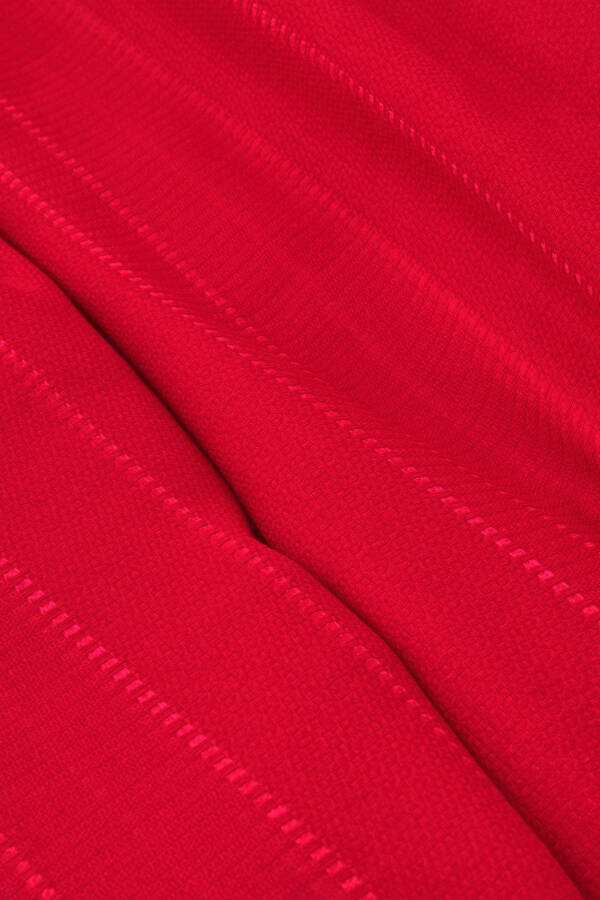 Noya 100% Cotton Double Bed Duvet Set Red - 4