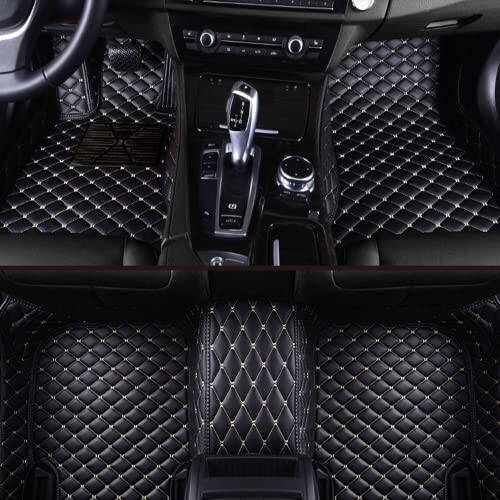 NYCFMMY Land Rover Defender,Discovery,Discovery Sport,LR2,LR3,LR4,Range Rover,Range Rover Evoque,Range Rover Sport,Range Rover Velar uchun maxsus avtomobil pol gilamlari, Slippery (Qora bej) - 1