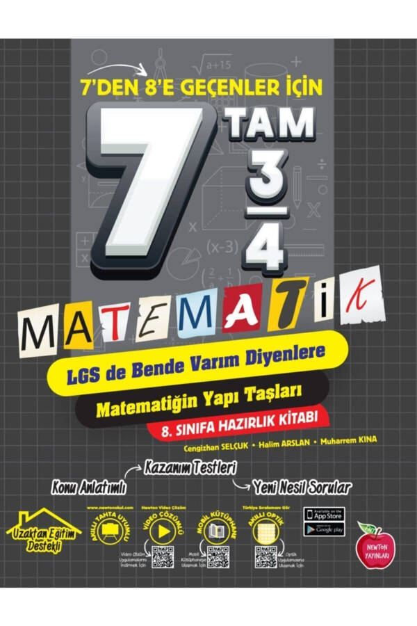 Nyuton 7 dan 8 ga o'tganlar uchun matematika - 2