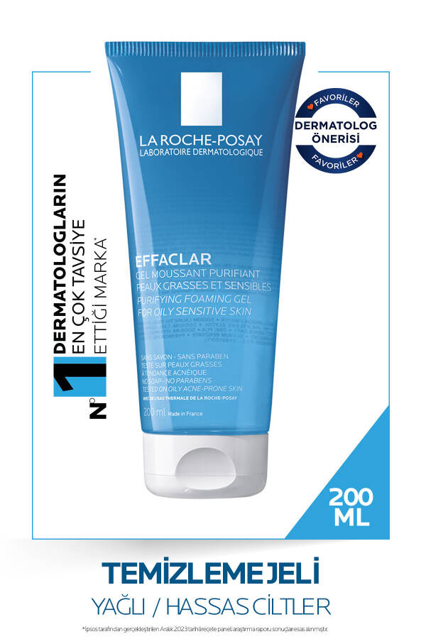 Очищающий пенящийся гель La Roche-Posay Effaclar 200 мл - 18