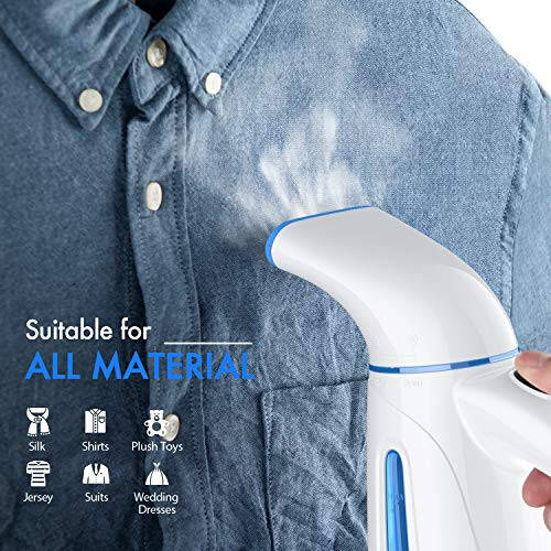 OGHom Steamer for Clothes Steamer, Handheld Clothing Steamer for Garment, 240ml Portable Travel Steam Iron (Only for 120V) - 3