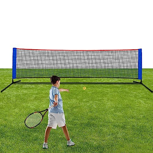 OKAYES Tenis Ağı, Taşınabilir Tenis Ağı, Çocuklar için Mini Tenis Ağı, Katlanabilir Tenis Ağı, 35”-63” Yükseklik Ayarlı Tenis Ağı | Bahçe için Badminton Ağı, Çok Amaçlı Ağ - 1