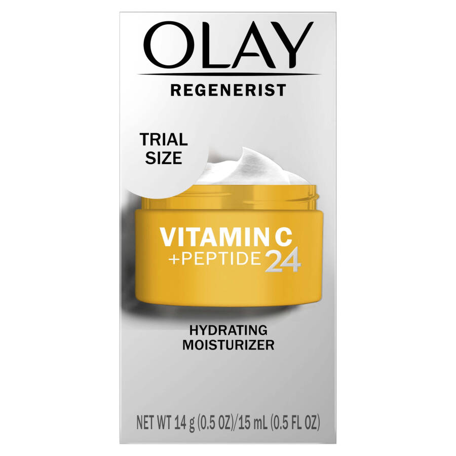 Olay Cilt Bakımı Regenerist C Vitamini + Peptid 24 Yüz Nemlendirici, Tüm Mat Ciltler İçin, 0.5 oz - 9