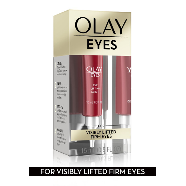 Olay Göz Kaldırma Serumu Cildi Sıkılaştırır, Kokusuz, Tüm Cilt Tipleri, 15 ml - 4