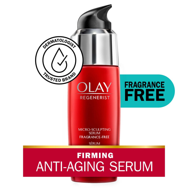 Olay Regenerist Mikro-Heykeltıraş Serum, Kokusuz Nemlendirici, Tüm Ciltler için İnce Çizgiler ve Kırışıklıklar, 1.7 fl oz - 1