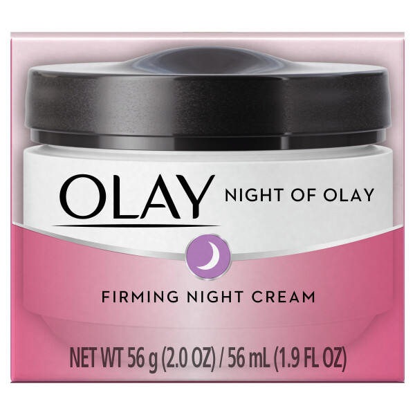 Olay Skin Care qattiqlashtiruvchi tungi krem ​​​​yuz namlagichi, 1,9 fl untsiya - 7