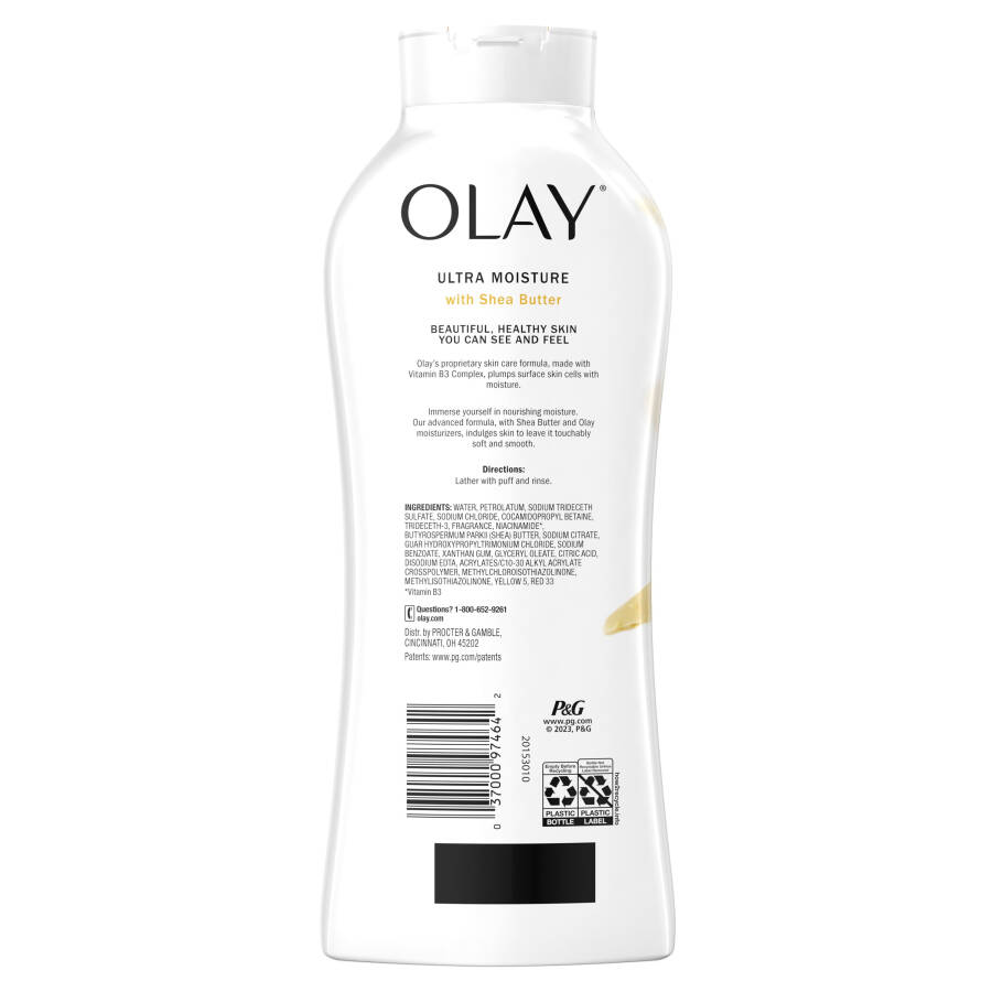 Olay Ultra Nemlendirici Vücut Yıkama Jeli Shea Yağı ile, 22 fl oz - 8