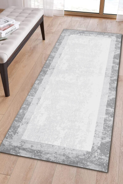 Olivia Washable Digital Printed Non-Slip Base Rug Fringe-Free - 3