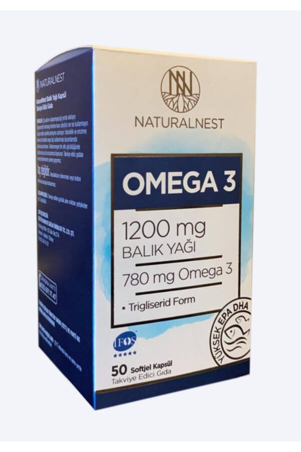 Omega 3 1200mg 50 Kapsül - 1